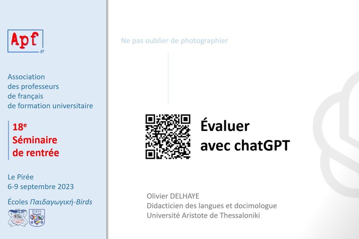 Évaluer avec ChatGPT
