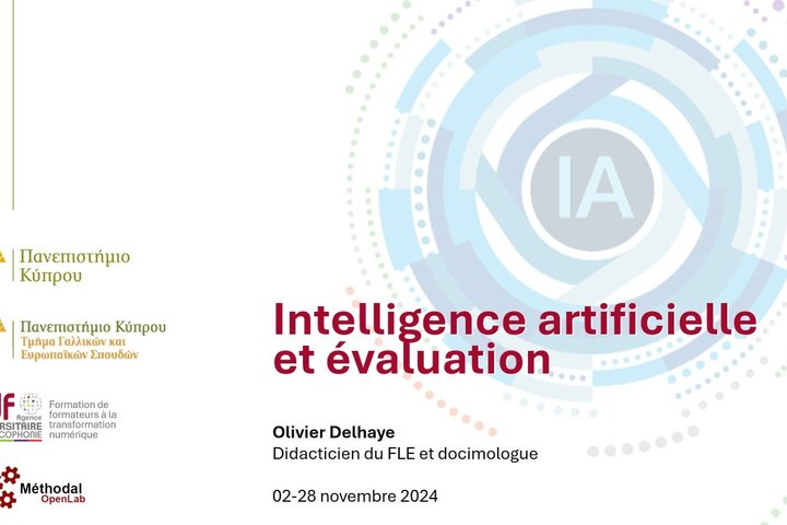 Intelligence artificielle et évaluation